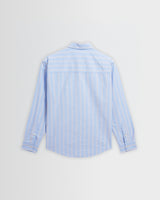 Dartford - Blue Stripe Cotton Shirt
