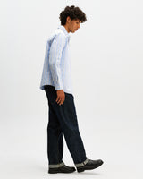Dartford - Blue Stripe Cotton Shirt