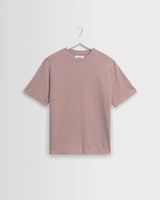 Dean - Dusty Pink Textured Organic Cotton T-Shirt