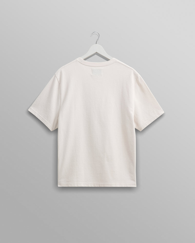 Dean T-Shirt Textured Ecru & Wax London