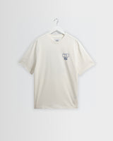 Dean - Off White Grid Sketch Graphic T-Shirt