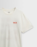 Dean - Ecru And Rust Grid Embroidered T-Shirt