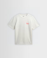 Dean - Off White And Multicolour Sailing Map Print T-Shirt