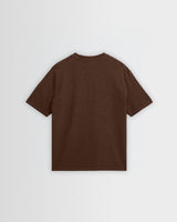Dean - Brown Slub Cotton Pocket T-Shirt