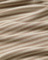 Dean T Shirt Brown Tonal Stripe