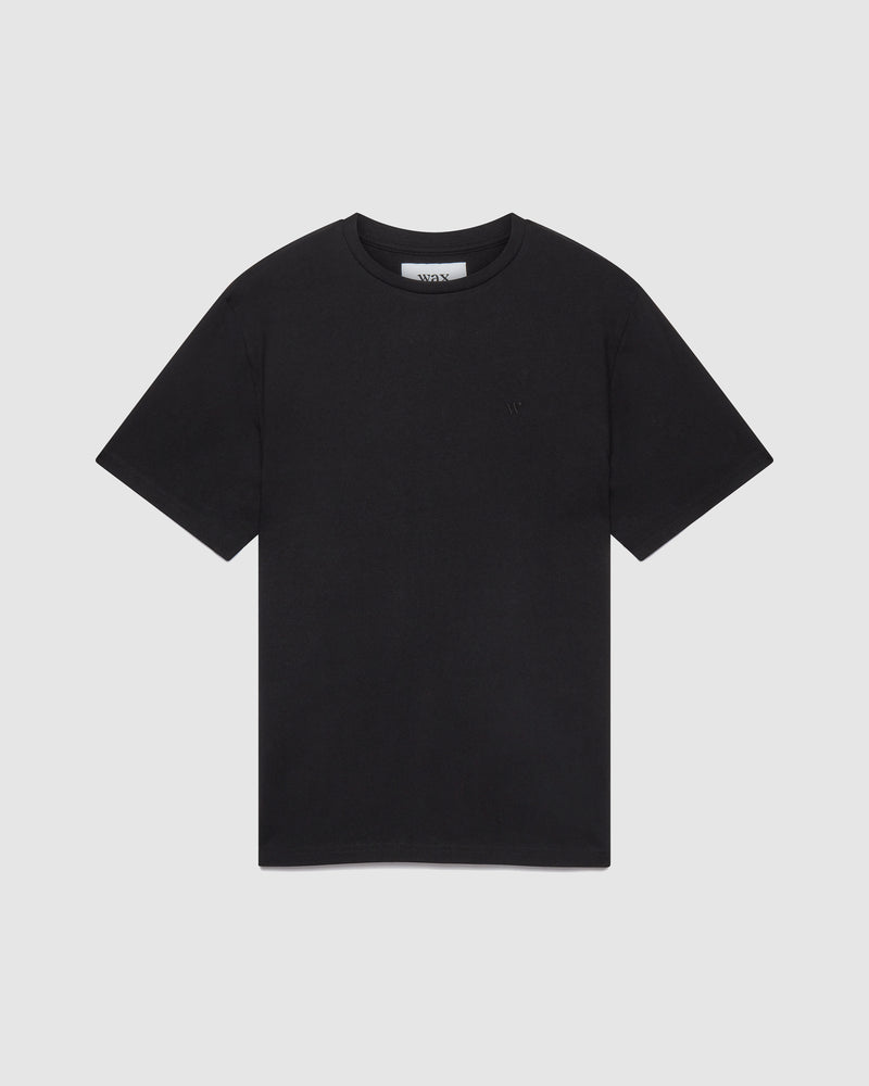 Dean T-Shirt Black With Tonal W