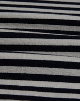Dean T-Shirt Navy/Ecru Stripe