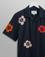 Didcot Shirt Navy Applique Floral