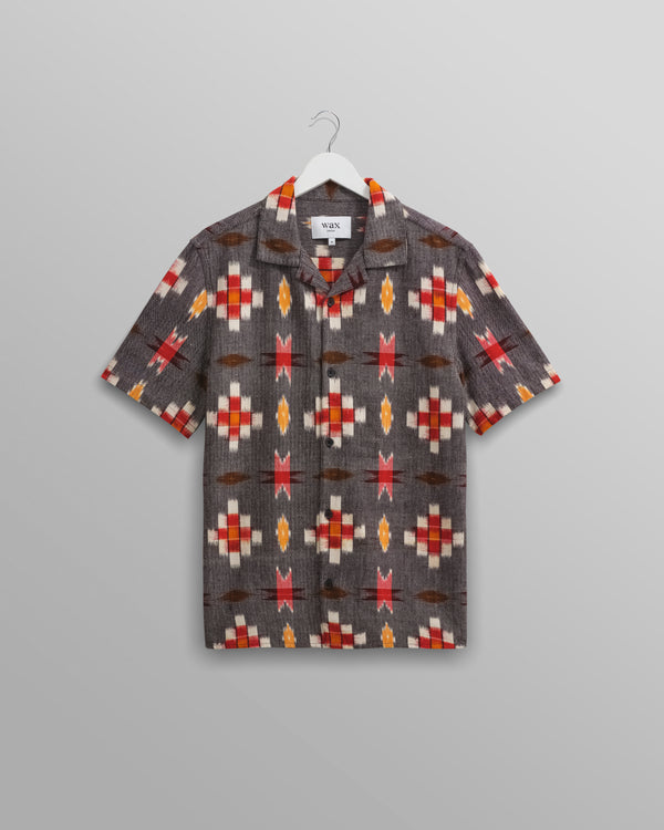 Didcot Shirt Multi Native Ikat