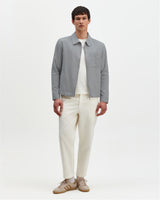 Eldon - Light Blue Herringbone Cotton Jacket