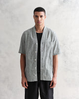 Faro Baseball Shirt Black/White Wave