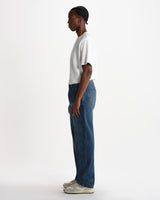 Felix - Mid Blue Wash Selvedge Loose Fit Denim Jeans