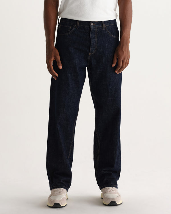 Felix - Rinse Wash Selvedge Loose Fit Denim Jeans