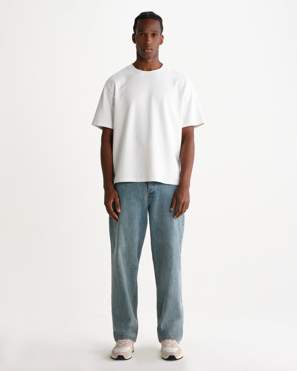 Felix - Blue Wash Selvedge Loose Fit Denim Jeans