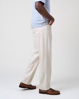 Felix - Ecru Loose Fit Denim Jeans