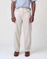 Felix - Ecru Loose Fit Denim Jeans