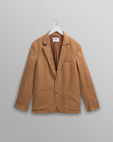 wax london Fintry - Tan Linen Blazer