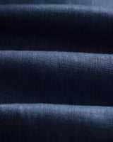 Fintry - Mid Blue Linen Single-Breasted Blazer