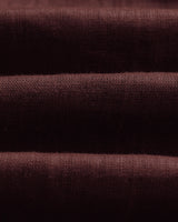 Alp - Merlot Linen Slim Fit Trousers