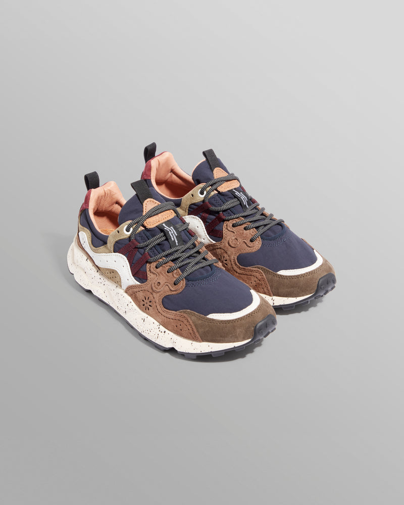 Flower Mountain Trainers Brown/Navy