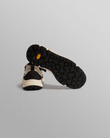 Flower Mountain IWANO 2 - White And Black Suede And Nylon Trainers