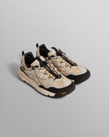 Flower Mountain IWANO 2 - White And Black Suede And Nylon Trainers
