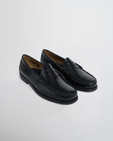 G.H. Bass – Black Easy Weejuns Larson Leather Penny Loafers