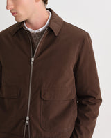 Hamblin - Dark Brown Dry-Touch Technical Jacket