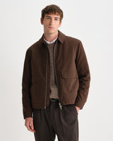 Hamblin - Dark Brown Dry-Touch Technical Jacket