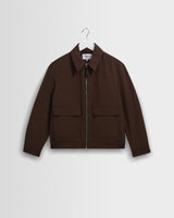 Hamblin - Dark Brown Dry-Touch Technical Jacket