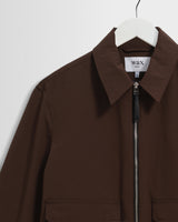 Hamblin - Dark Brown Dry-Touch Technical Jacket