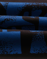 Hayden - Black And Blue 90s Doodle Graphic Cotton T-Shirt