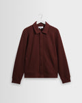Hays - Dark Burgundy Structured Waffle Overshirt