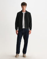 Hays - Dark Green Structured Waffle Overshirt