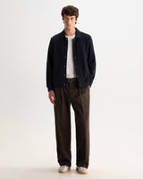 Hays - Navy Structured Waffle Overshirt