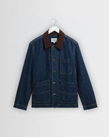 Healey - Dark Blue Denim Chore Jacket