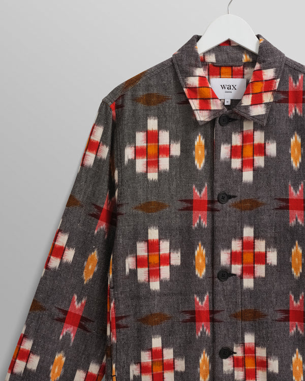 Iggy Jacket Multi Native Ikat