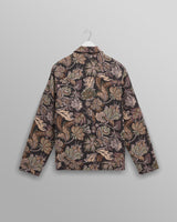 Iggy Jacket Brown/Multi Botanical Jacquard