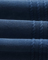 Ivy - Washed Blue Cotton Knitted Shirt