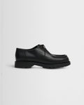 Kleman - Black Leather Padror Shoes