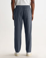 Kurt - Petrol Blue Organic Cotton Trousers