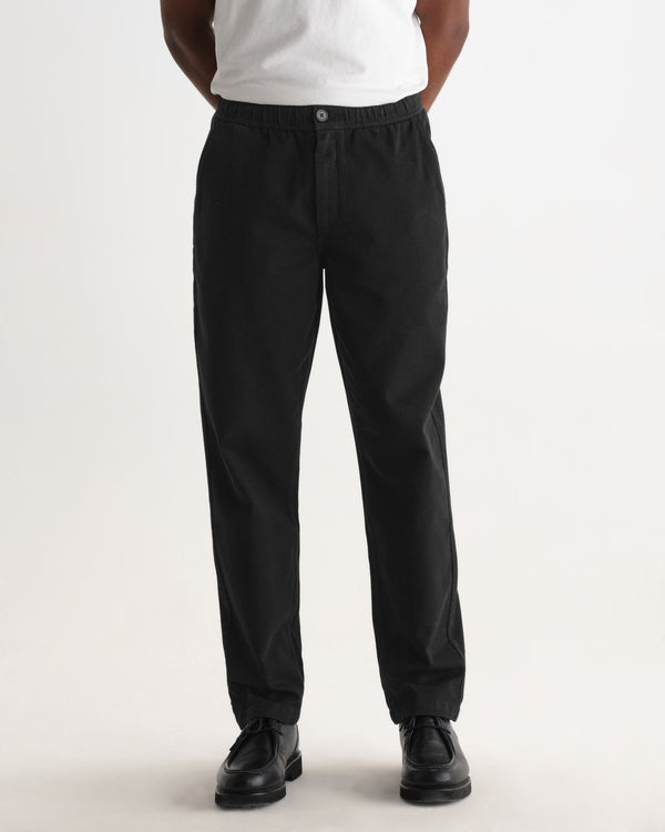 Kurt - Black Organic Cotton Trousers