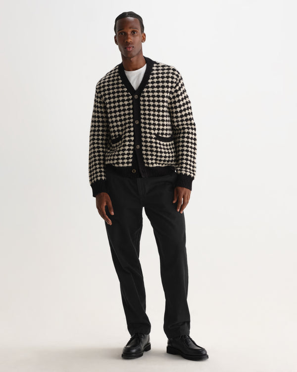 Kurt - Black Organic Cotton Trousers