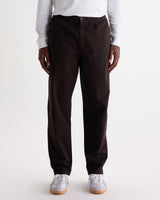 Kurt - Dark Brown Organic Cotton Trousers