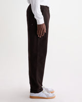 Kurt - Dark Brown Organic Cotton Trousers