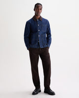 Kurt - Dark Brown Organic Cotton Trousers