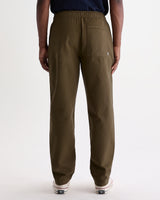 KURT TROUSER - L28 ORGANIC CTTN TWILL DARK KHAKI