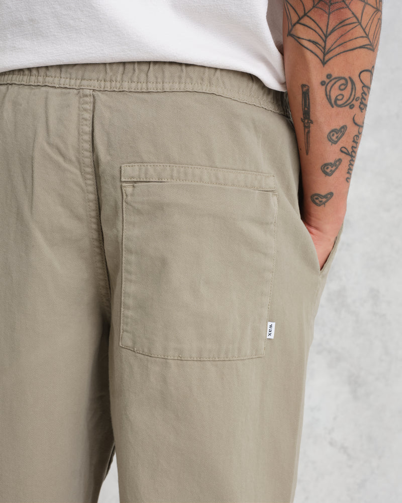 Kurt Trousers Light Khaki Twill Longer Leg