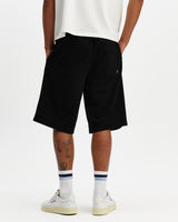 Kyle - Black Organic Cotton Twill Shorts