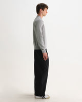 LAWRIE L/S POLO SOFT MERINO WOOL GREY